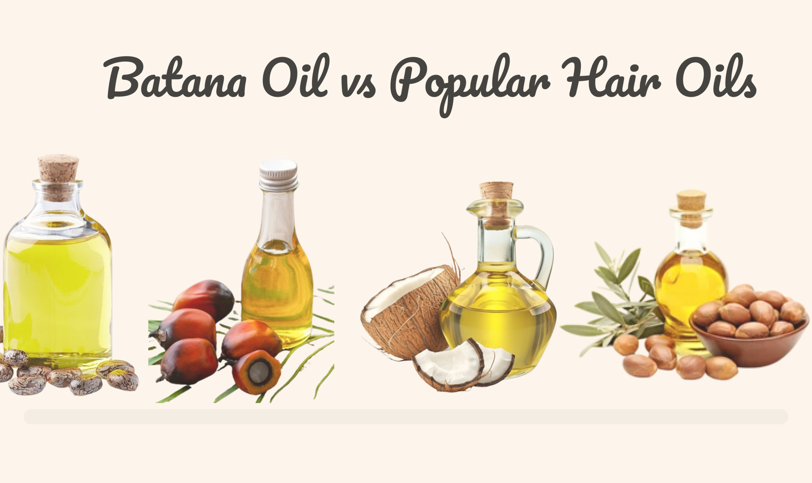 Batana Oil vs Popular Hair Oils