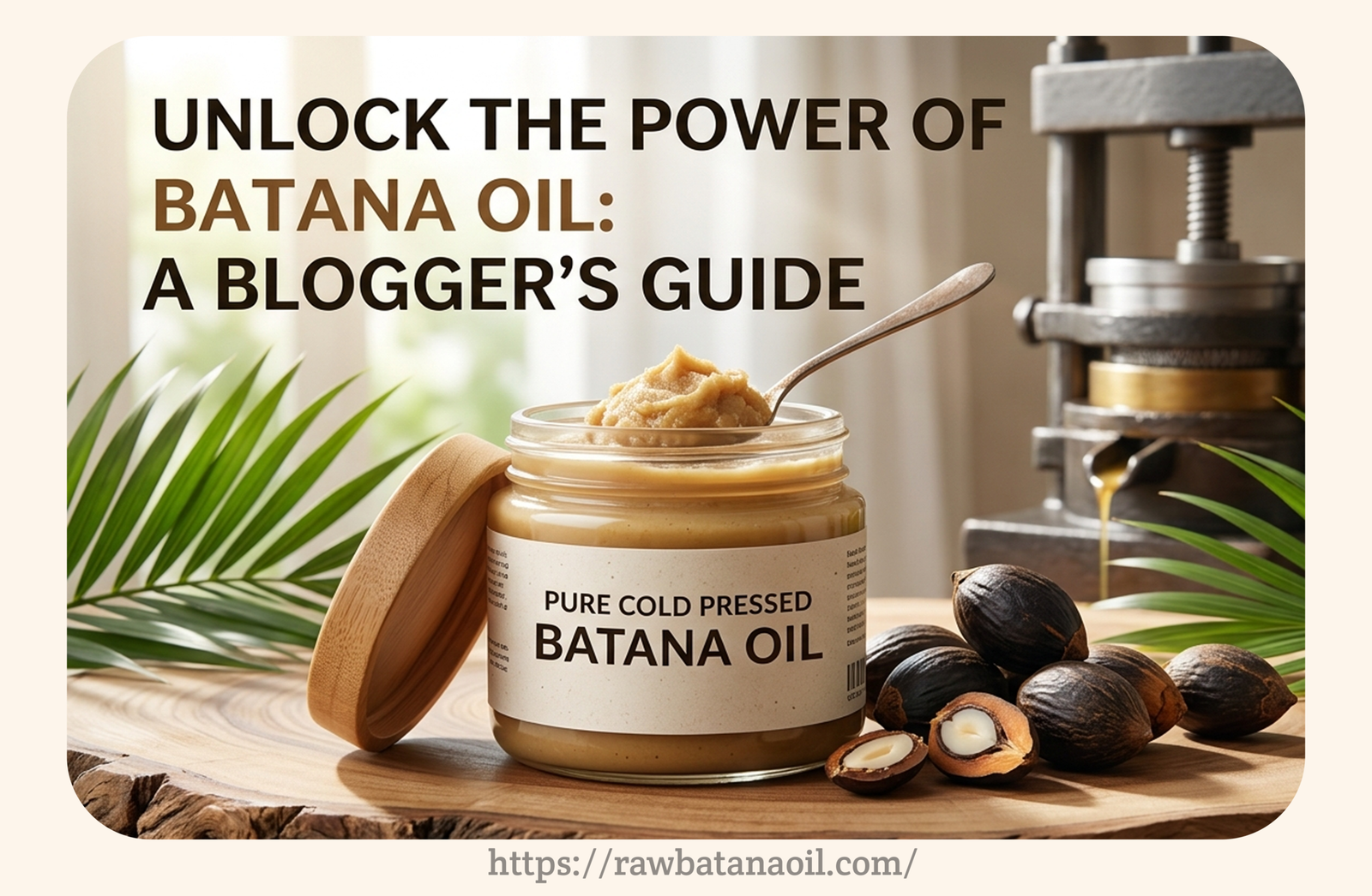cold pressed batana oil