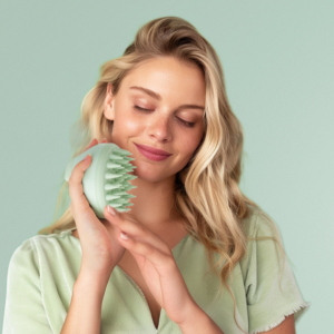 Scalp Massager at raw batana oil