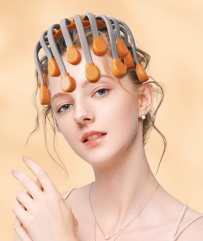 H003394ca70584f57bd04b3b011ac8265X octopus head massager