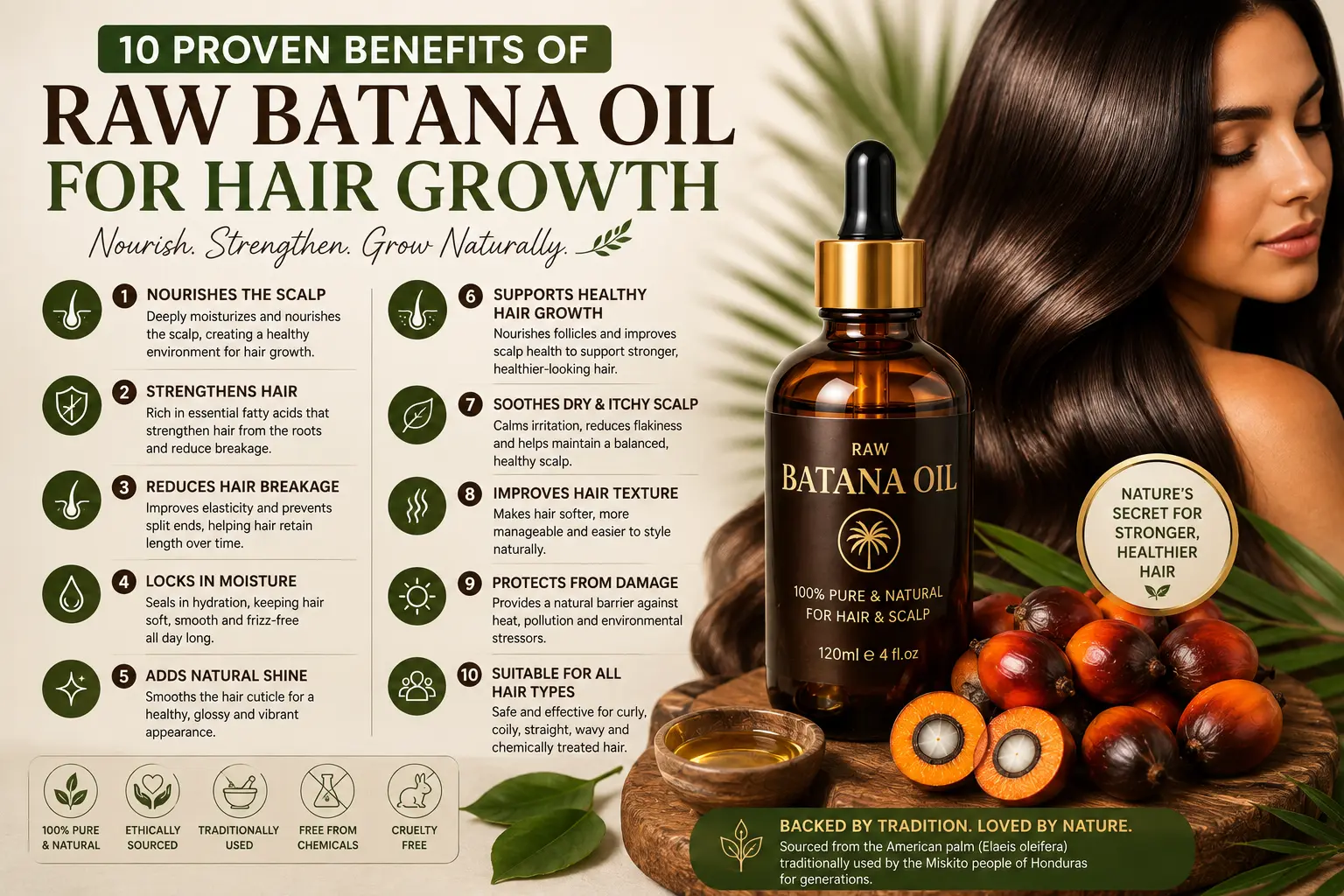 10 Proven Benefits of Raw Batana Oil for Hair Growth in 2026