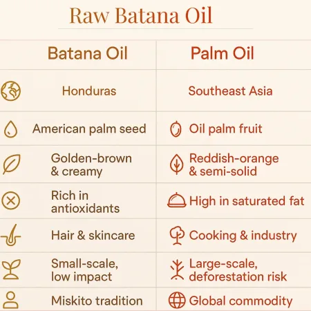 Is Batana Oil the Same as Palm Oil